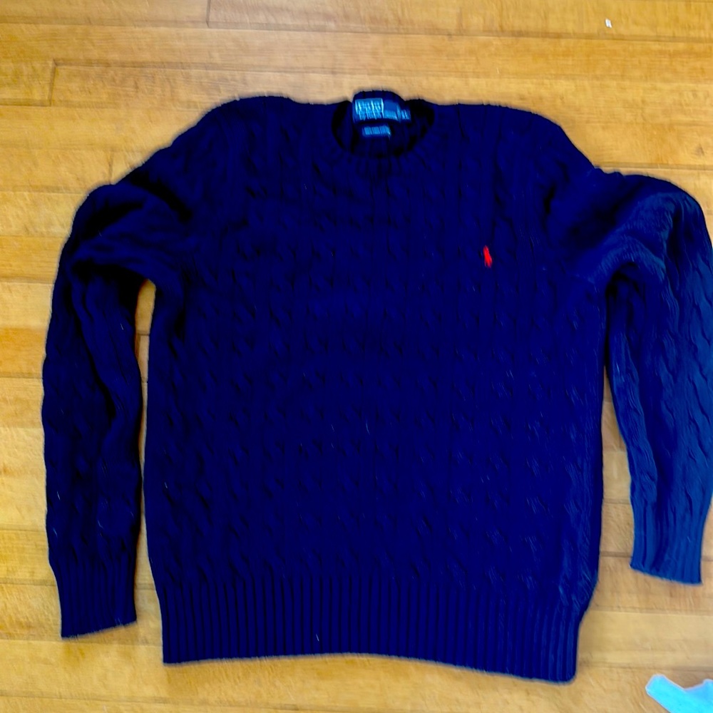 Polo Men’s cable sweater
